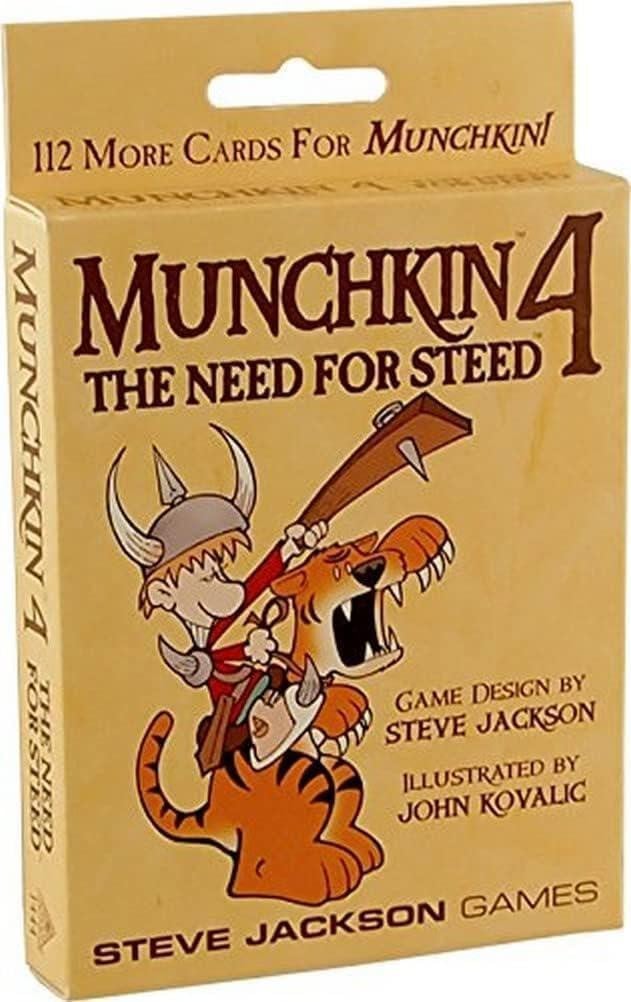 Steve Jackson Games Munchkin 4 The Need for Steed Uitbreiding Bordspel