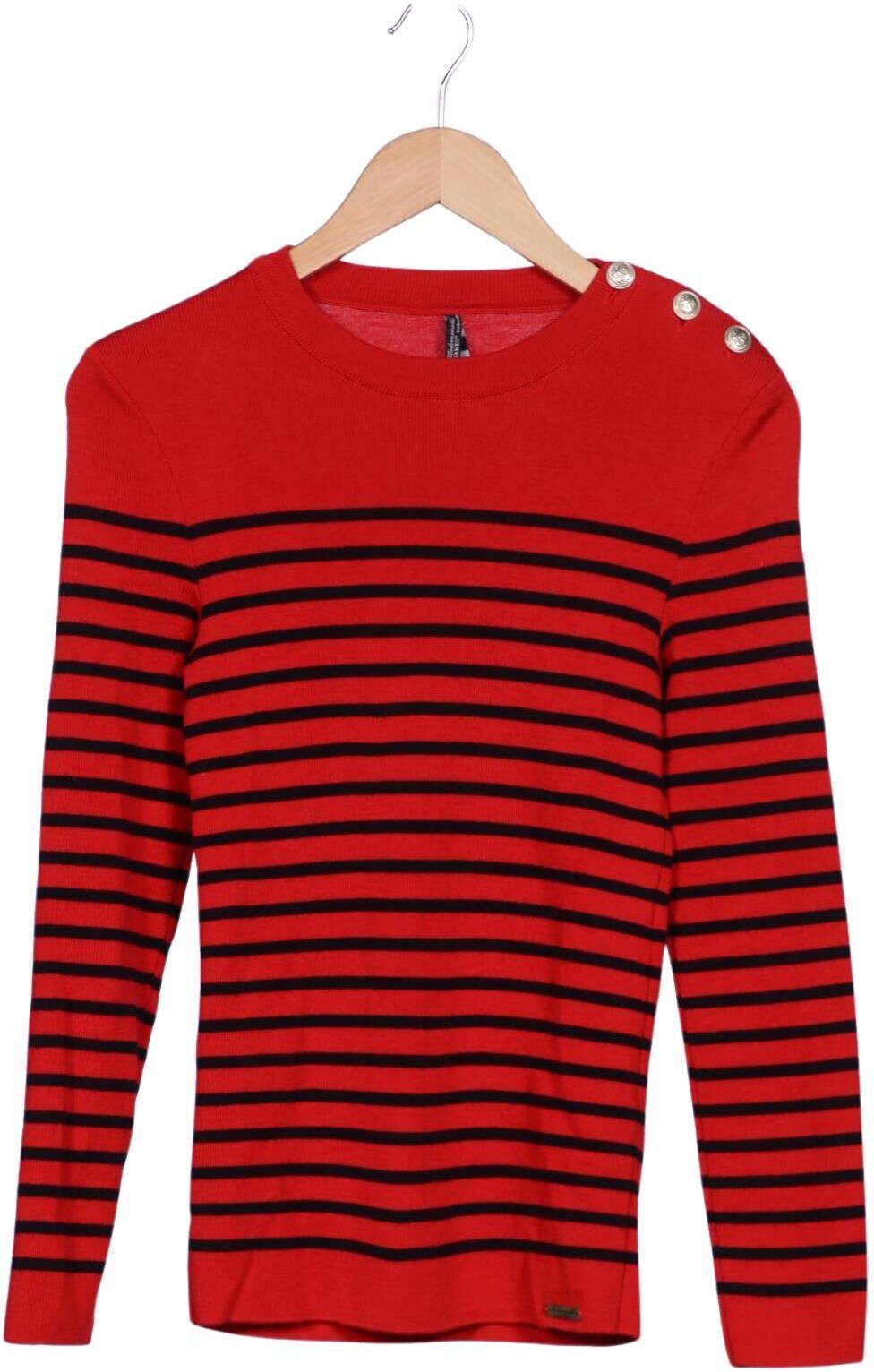 Saint James Damen Pullover, Mehrfarbig, Gr. XS, Schurwolle - Second Hand