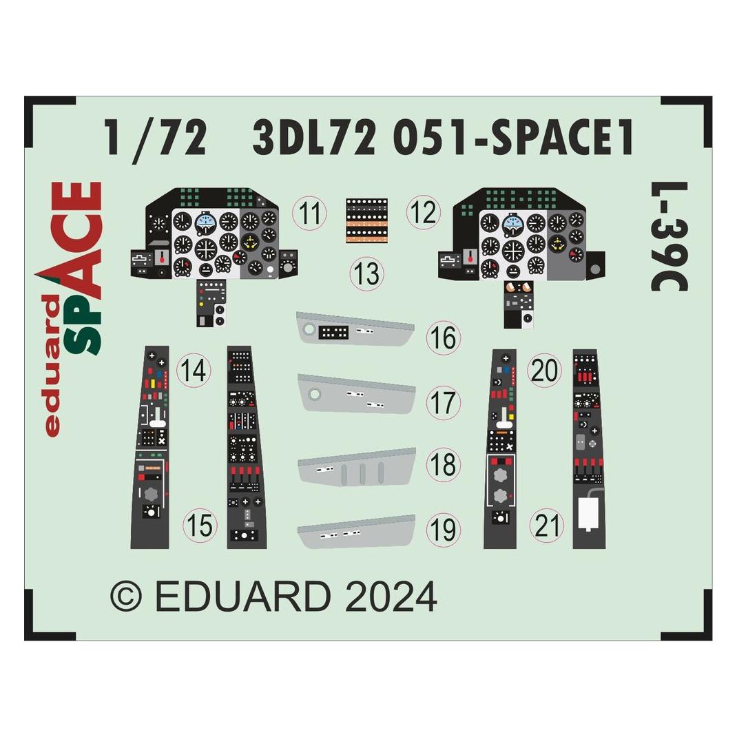 Eduard L-39C SPACE (3DL72051)