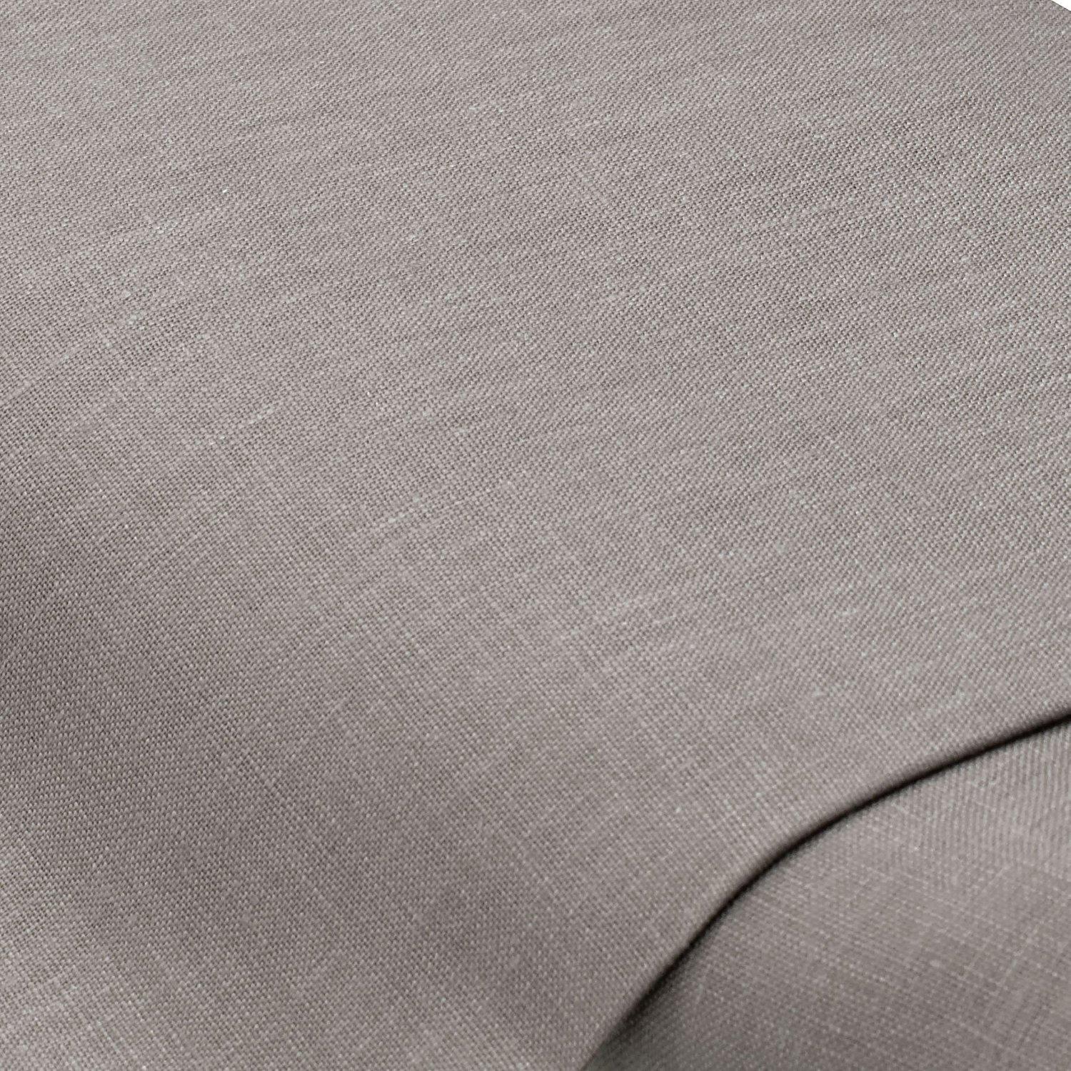 Hochwertiger Leinenstoff "Lino", taupe