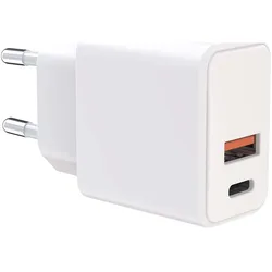 WOW WOWCS20WACPDW Netzteil (38 W), USB Ladegerät, Weiss