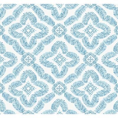 Seabrook Designs Talia Botanical Medallion Unpasted Wallpaper