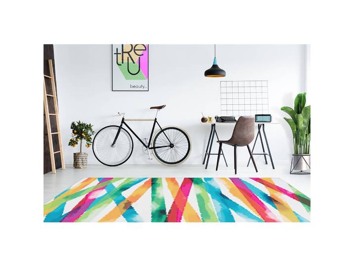 Kurzflorteppich Galaxy 500 Multicolor 80 x 150cm Webstoff