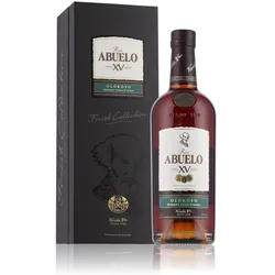 Abuelo 15 Years Oloroso Sherry Cask Finish Rum 40% Vol. 0,7l in Geschenkbox