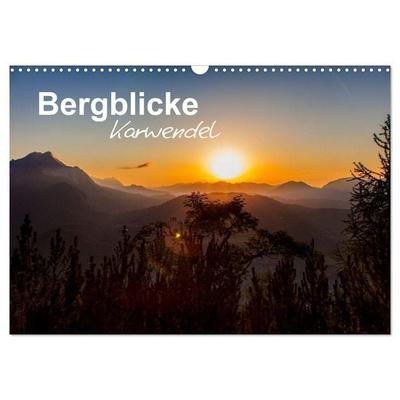 Bergblicke - Karwendel (Wandkalender 2027 DIN A3 quer), CALVENDO Monatskalender