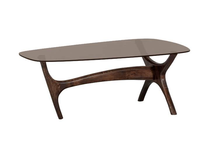 Tchibo - Woood Couchtisch »Flash« - 110x60x42cm - braun -