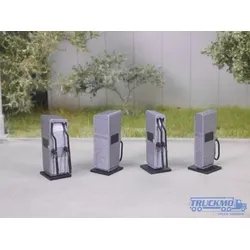 Elbe-Modell Bausatz 4x E-Ladesäule 200 und 400kW EM676