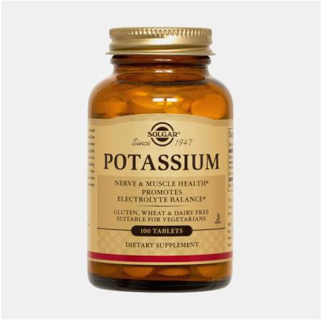 POTASSIO 100 COMPRIMIDOS SOLGAR
