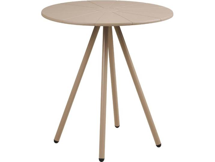 Berta table basse Ø70cm taupe.