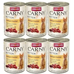 Animonda Cat Carny Kitten Geflügel Cocktail 6x400g