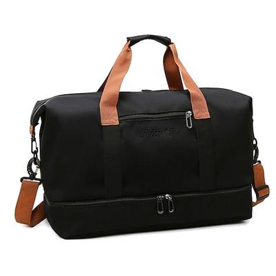 Weekender-Tasche, Reisetasche mit Schuhfach, große Tragetasche für Damen, Sporttasche mit Trolley-Fach für Kurztrips, Geschäftsreisen, Übernachtungen, Handtasche für Gepäck