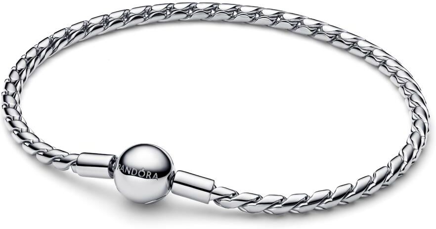 PANDORA Schlangenarmband für Damen aus Sterlingsilber silber