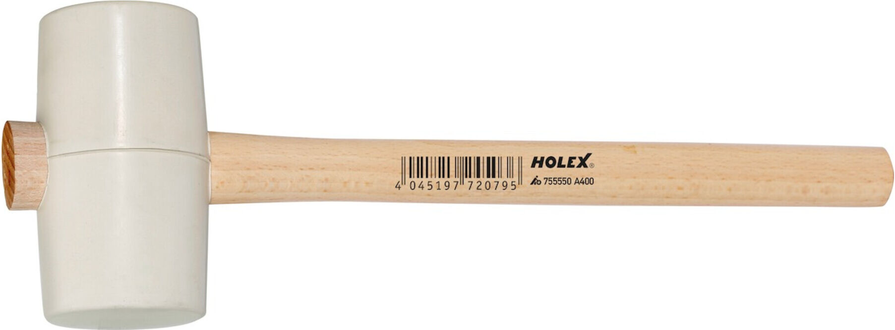 HOLEX Gummihammer weiß A600 (755550 A600)