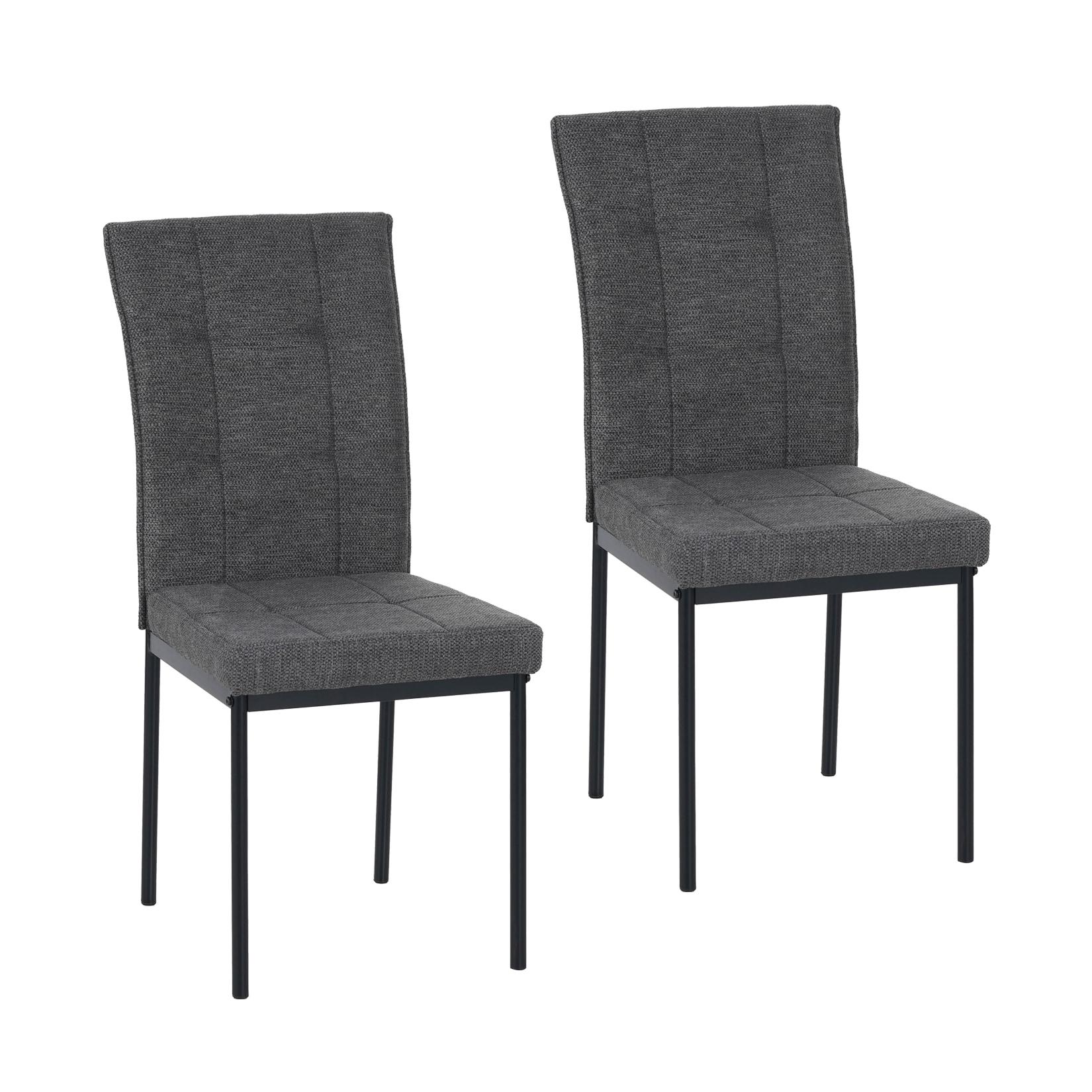 HTI-Living Stuhl Matthew Grau 2er-Set