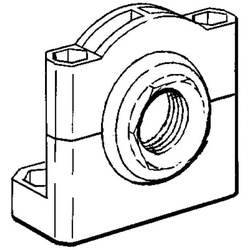 ABB JSM64 Kugelgelenkbefestigung M18 für SPOT 10 T/R oder MUTE R, Montage Kit 2TLA040007R0200
