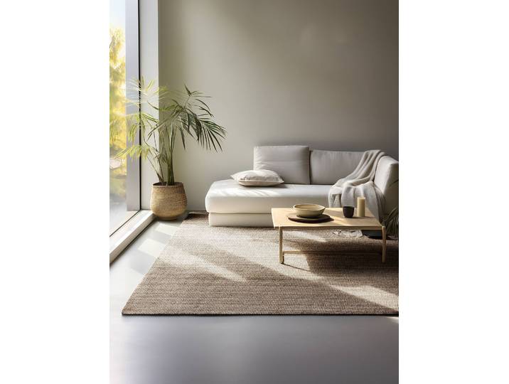 Juteteppich Jaipur Braun/Grau/Braun 80 x 150cm Jute