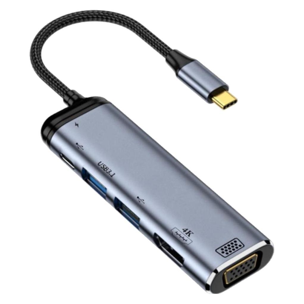 PowerGuard USB-C Hub (USB-C, 6 Ports) (00032434)