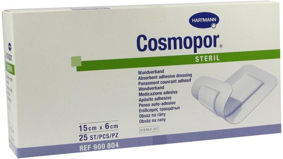 Cosmopor steril 6x15 cm 25stk