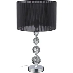 Relaxdays, Tischlampe, Tischlampe (E27)