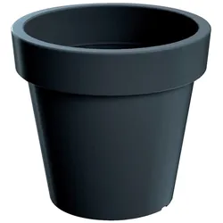 Prosperplast - LEXO ROUND 92L Topf - 60x60x55cm in Anthrazit farbe
