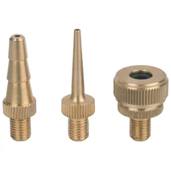 Metabo Ventil-Set 3-teiligbestehend aus Fahrradventil-Adapter Ballfüllnadel Adapter für Luftmatratze