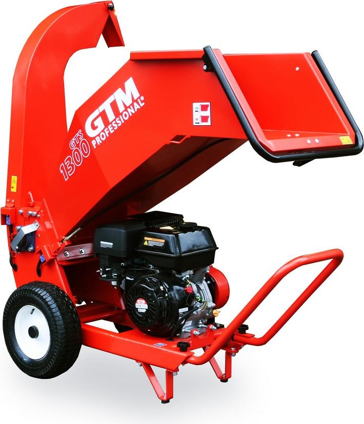 GTS1300G - Holzhäcksler mit Loncin G420F-Benzin Motor mit 15PS - GTM-MSGTS1305G15