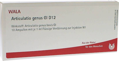 WALA Heilmittel GmbH ARTICULATIO genus GL D 12 Ampullen 10X1 ml 03353302