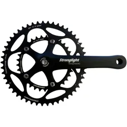 Stronglight Impact Compact Kettenradgarnitur 175 mm schwarz