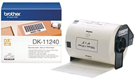 Brother DK11240 Etiqueta pré-cortada multifuncional (papel) 102x51mm