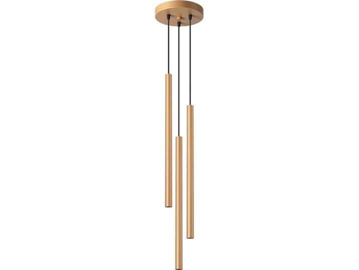 Lampe pendante PASTELO 3P or 3xG9 8W acier 115x20x20cm Sollux Lighting