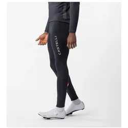 Castelli, Herren, Velohosen, Entrata 2 Wind Bibtight (S), Schwarz