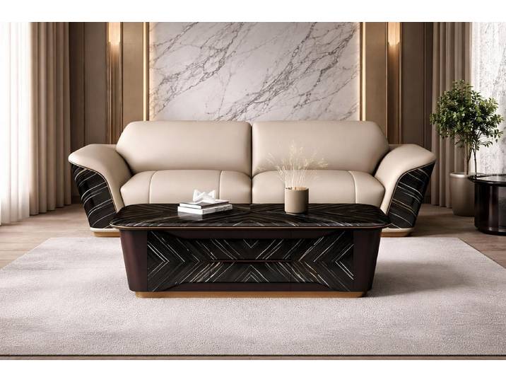Xlmoebel 3-Sitzer Beige Designer Polstercouch im modernen Stil für 3 Personen, 3-Sitzer 1 Teile, Made in Europa