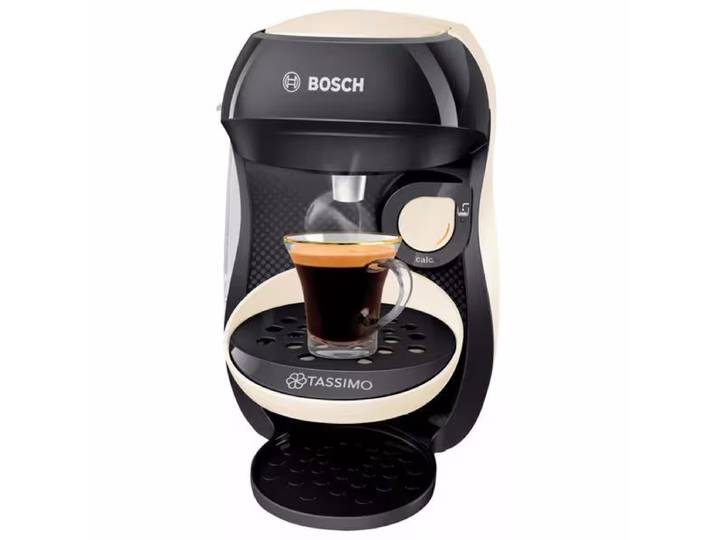 Bosch Tassimo Happy Set Tassimo Bundle Happy – Tassimo Maschine/Tassimo Kaffeemaschine – weiss