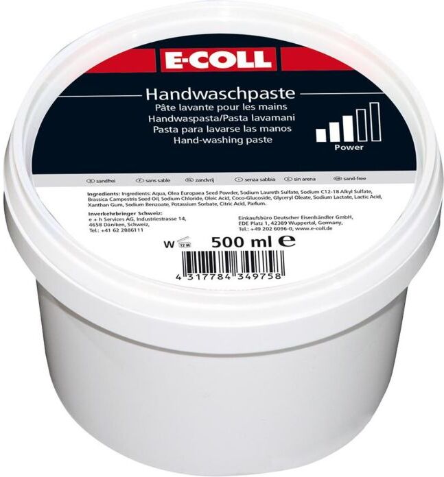 E-COLL Handwaschpaste 4317784349758 500ml, Dose