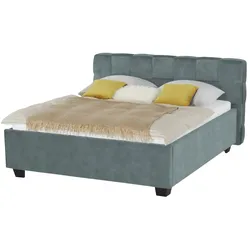 Kollektion Kraft Polsterbett   ¦ blau ¦ Maße (cm): B: 226 H: 103