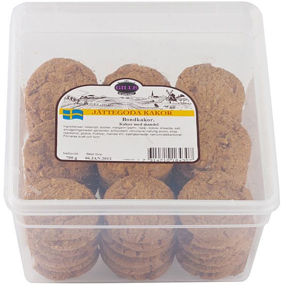 GILLE Kakor Bondkakor 700g