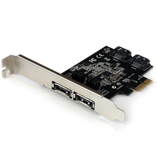 Startech 2 Port PCI Express SATA 3 Schnittstellenkarte 2 Port PCIe x1 Low Profile retail