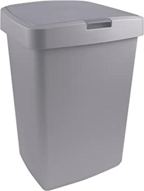 Famanu afvalcontainer grijs 50 liter