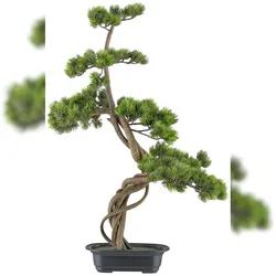 CREATIV green künstliche Pflanze Bonsai Kiefer ca 70x45cm