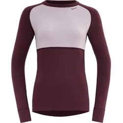 DEVOLD EXPEDITION MERINO SILK rosa/rot - L