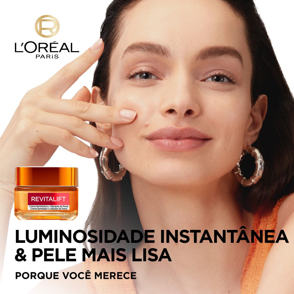 L'Oréal Paris Revitalift Vitamin C Gel Cream for Luminous Skin and Reduced Pores 50mL