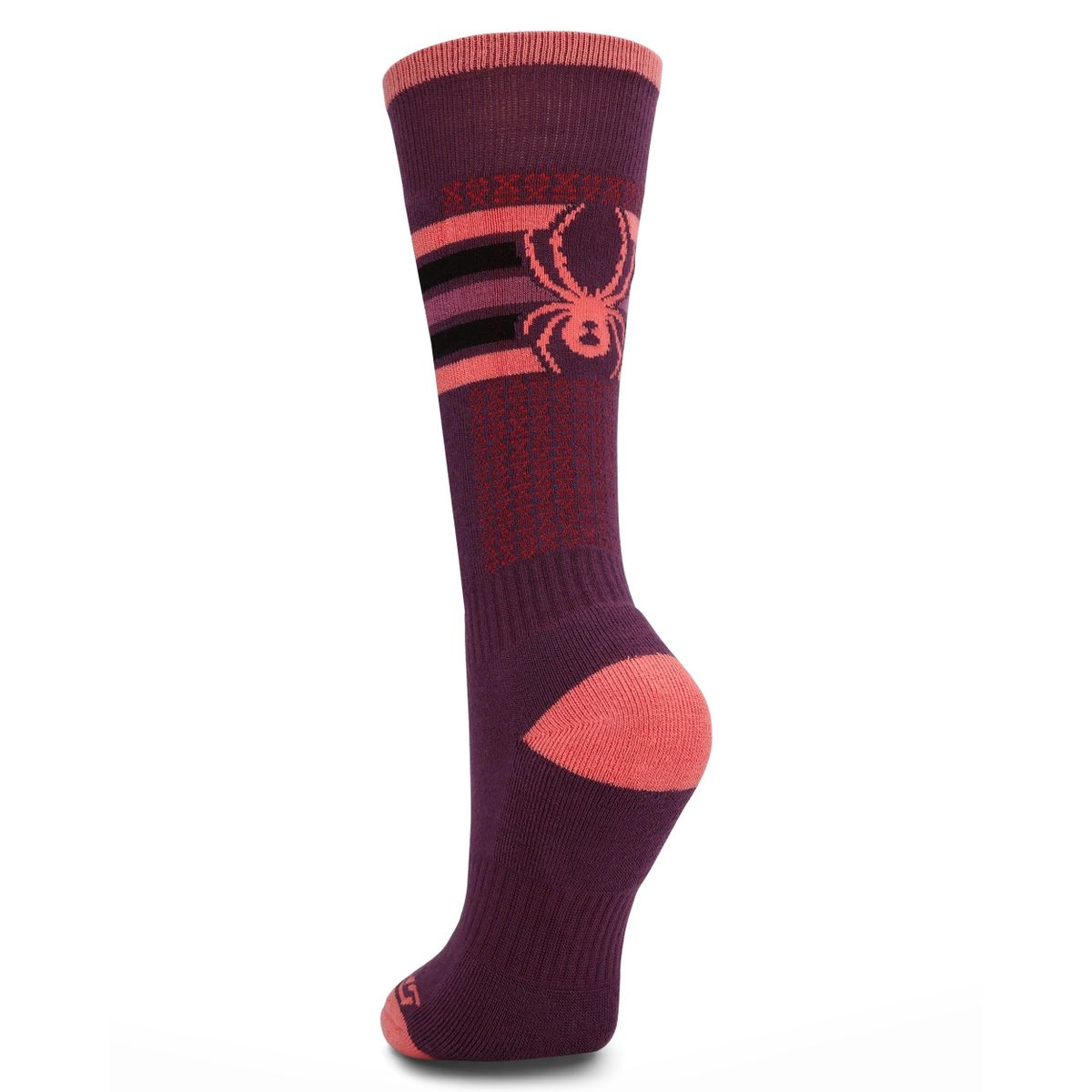 Spyder Youth Sweep Ski Socks plum (PLM) L 38F635403-PLM-L