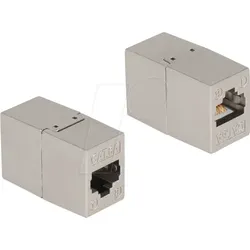 DELOCK 87037 - Modular-Kupplung RJ45 Buchse > Buchse Cat.6a