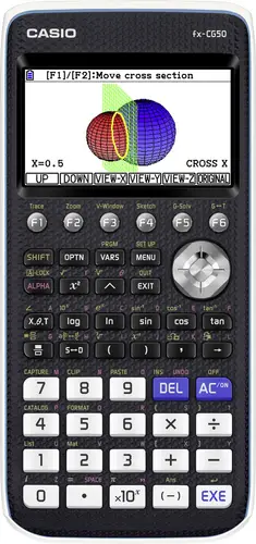 Casio fx-CG50 Grafikrechner Schwarz Display (Stellen): 21 batteriebetrieben (B x H x T) 89 x 18.6 x 188.5 mm
