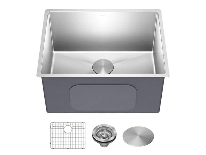 Kraus Messgerät Unterbau Single Bowl Edelstahl Wäsche und Utility Sink