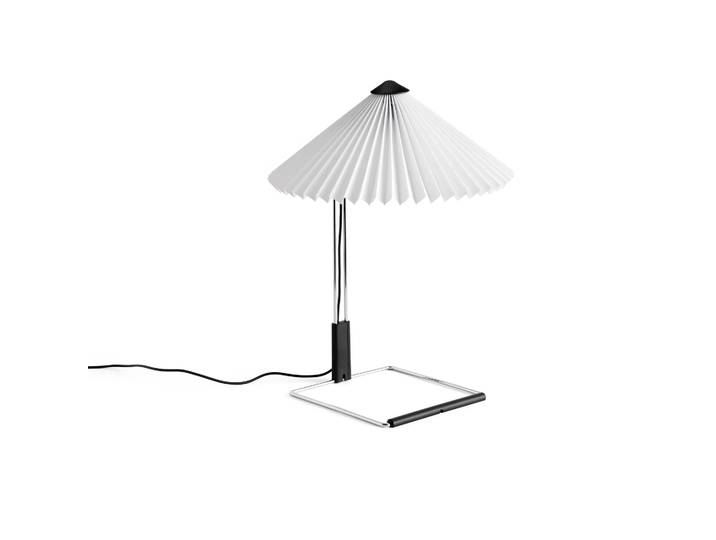 HAY Matin table Tischleuchte Ø30cm White-steel