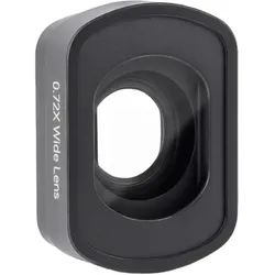 JJC Sunnylife Pocket 4/3 0,72x Weitwinkel-Filter, Action Cam Zubehör, Transparent