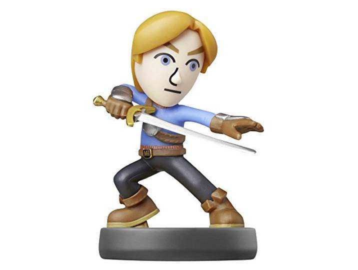 Nintendo 193388 Amiibo Super Smash Mii Sword Fighter Figuren (Nintendo 3Ds)