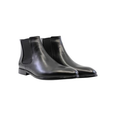 Chelseaboots LINDBERGH "Chelsea-Stiefel", Herren, Gr. 44, schwarz, Obermaterial: 100% Leder. Futter: 100% Leder, Schuhe Chelseaboots