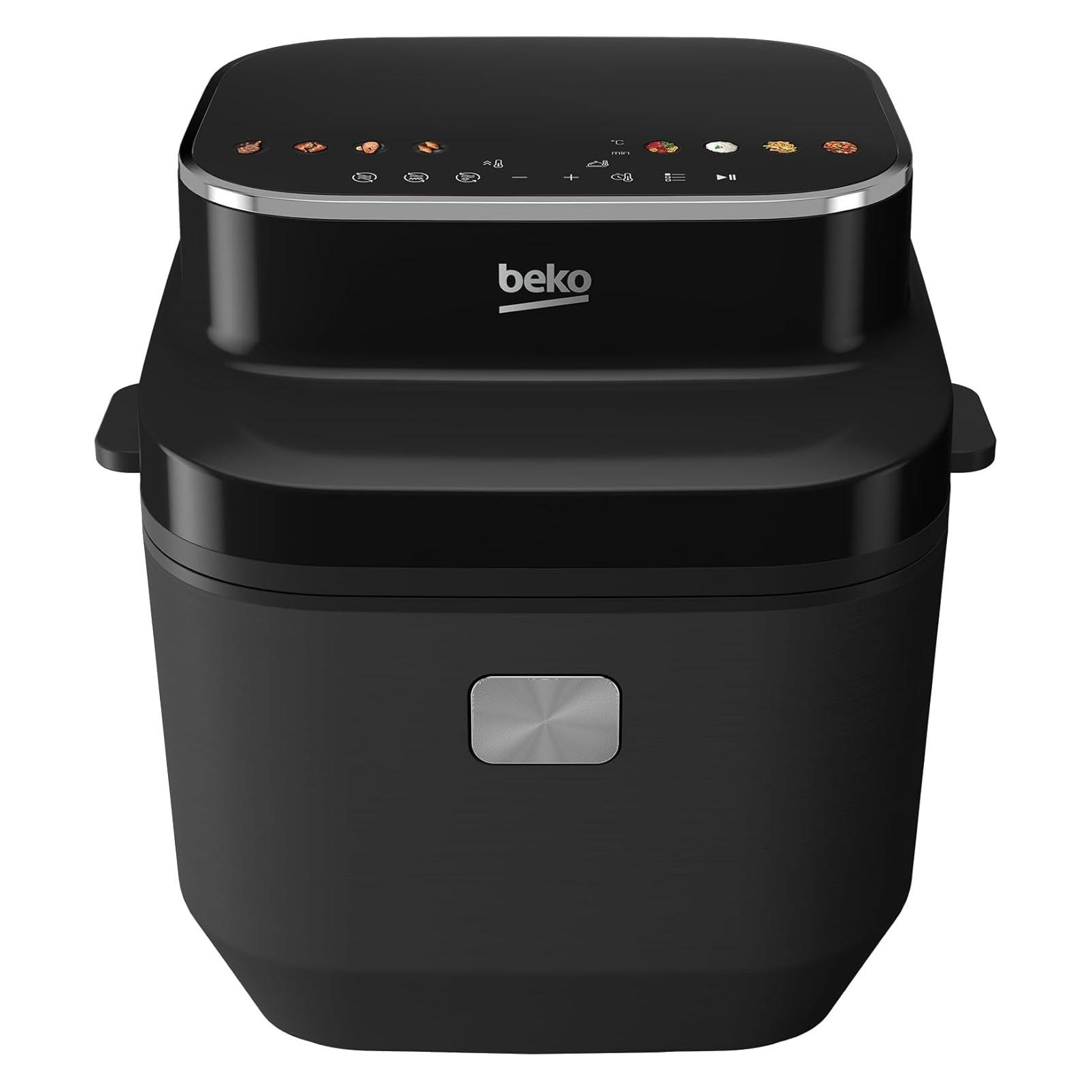 Beko Digitale Luftfriteuse mit 8 Automatikprogrammen und Dampfgarfunktion (7 l) (FRL5474B)